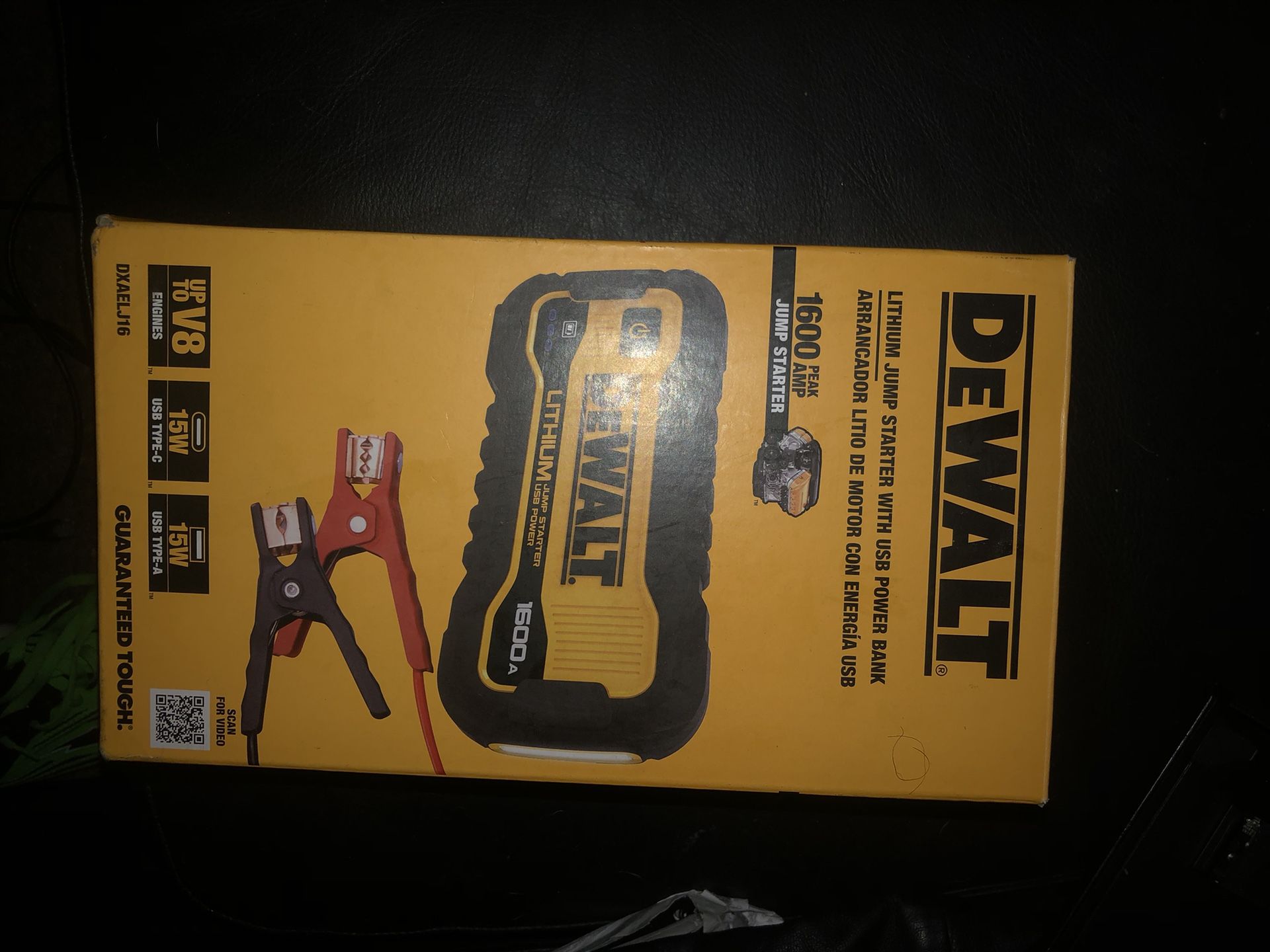 Dewalt Jumpstart & Usb Chargere& grinderf