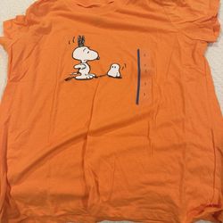 Snoopy Halloween T Shirt NWT