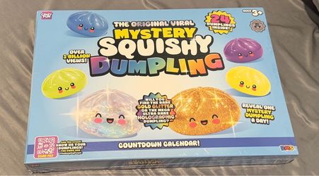 RMS Crazy Fun Mystery Dumpling Advent Squishy Calendar 2026 24pc SEALED