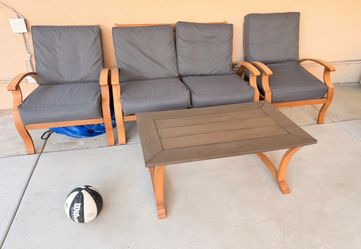Patio table set