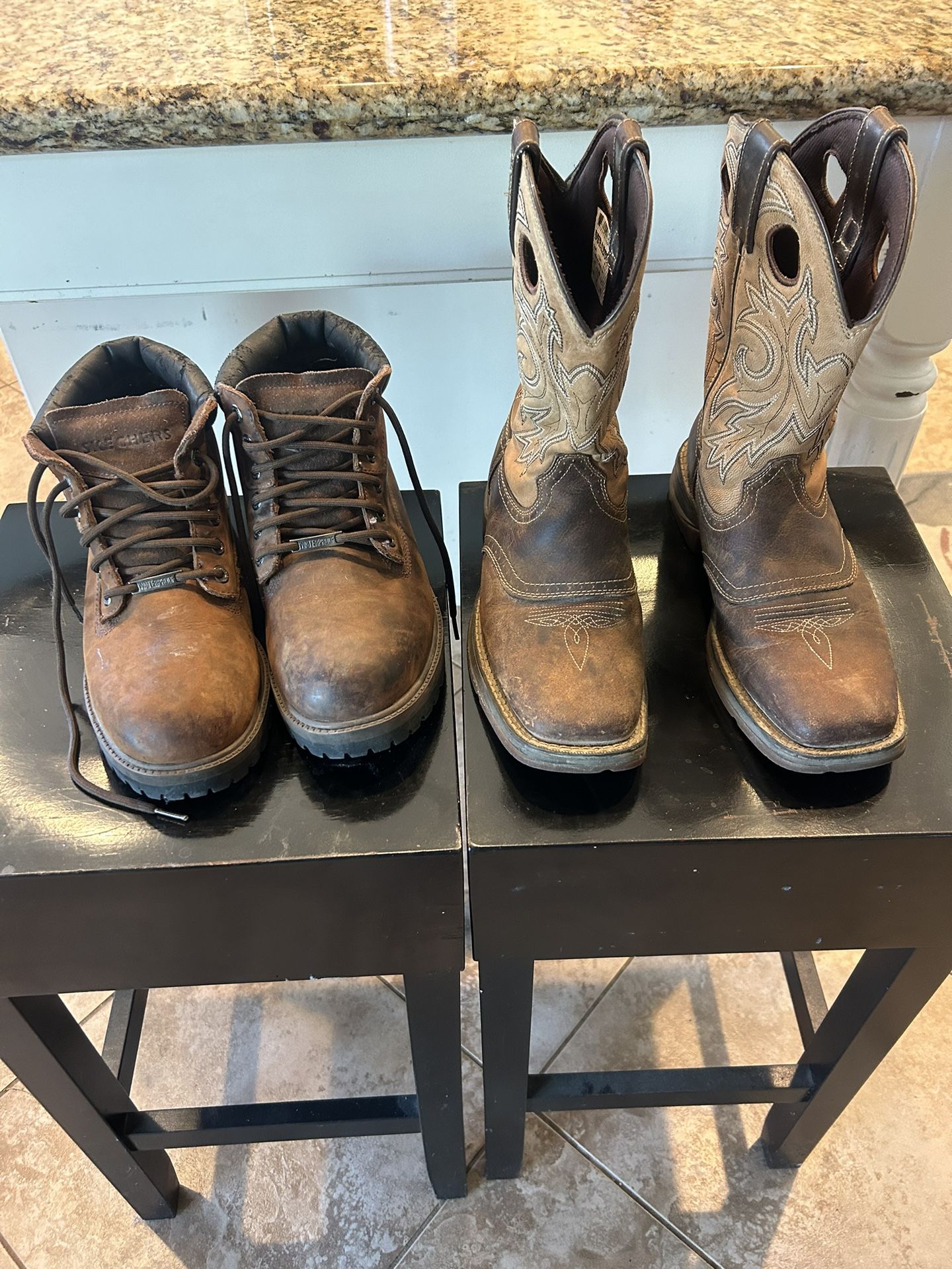 Men’s Leather Work Boots