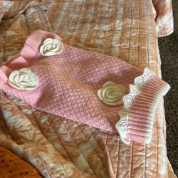 Dog Clothing-knitted Sweater Dress