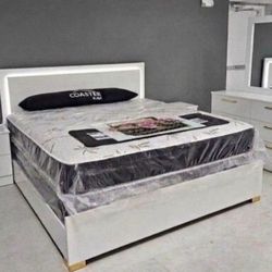 New 4pc bedroom set in box buy now pay later $39 down no credit needed