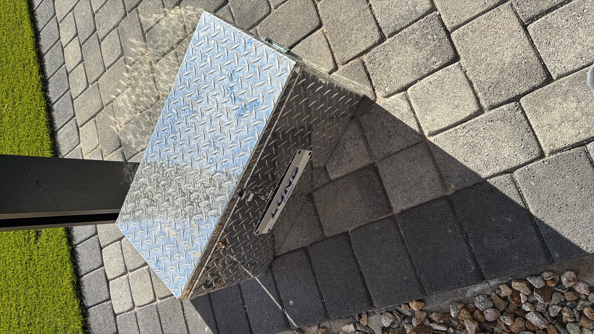 Diamond plated cooler