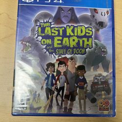 The Last Kids On Earth PS4 