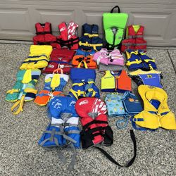 Life Jacket $10 For Each 