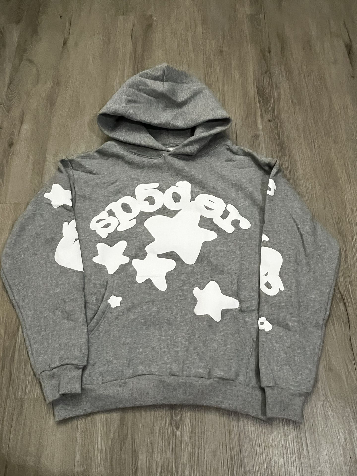 Spider Hoodie Grey