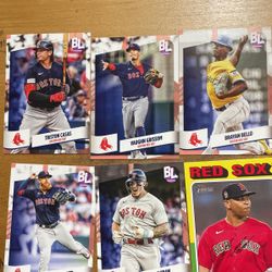 BOSTON RED SOX 16 CARD LOT 