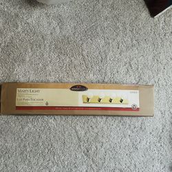 4 Bulb Brass Light Fixture 