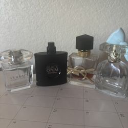 Designer Perfume Bundle – YSL, Marc Jacobs & Versace