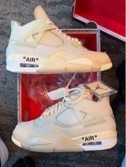 Jordan 4 Retro Off-White Sail (Women's)