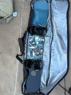 555 Triple Nickel Zombie Themed Snowboard
