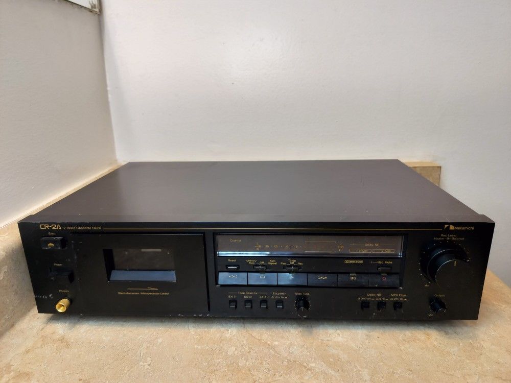 Nakamichi CR-2
Two Head Stereo Cassette Deck