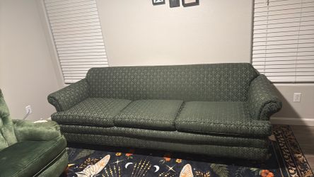 Green couch
