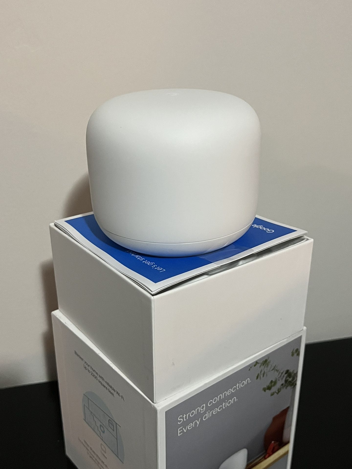 Google - Nest Wifi - Mesh Router (AC2200) - Snow 