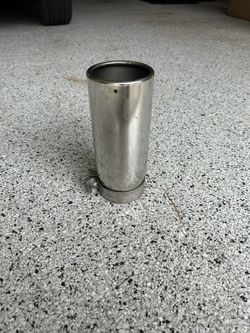 F250 Chrome Exhaust Tip and Antenna