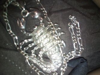 A Scorpion Necklace Small