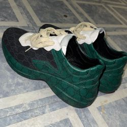 Gucci GG Rhyton (GreenBlack monogram) 