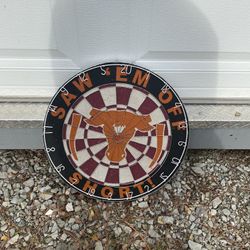 Texas Longhorns Dart Board