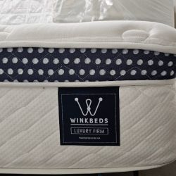 LIKE NEW! WinkBeds Luxury-Firm King Mattress - Delivery Available