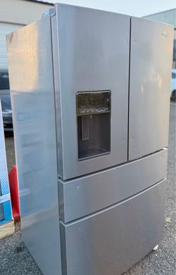 Stainless steel 4 door refrigerator
