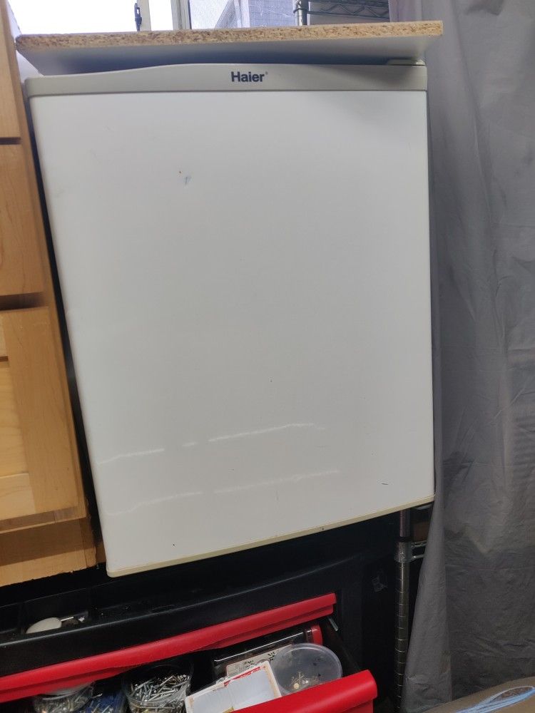 White Mini Fridge