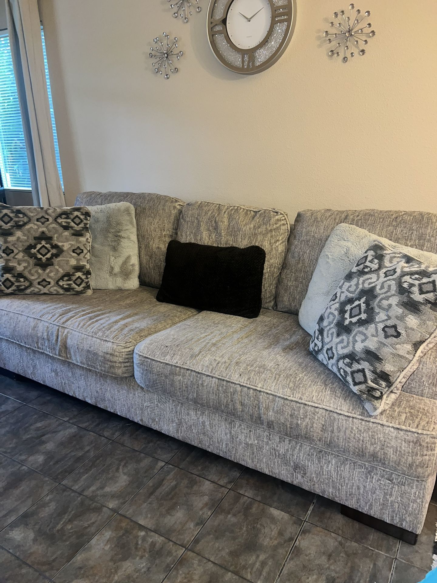 Couch In Great Condition With Pillows