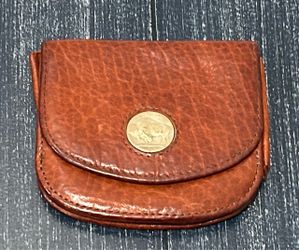 Vintage American Bison Leather Wallet