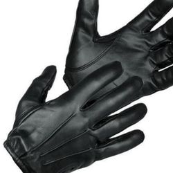 New Men Black The Leather Tactical Duty Search Gloves 