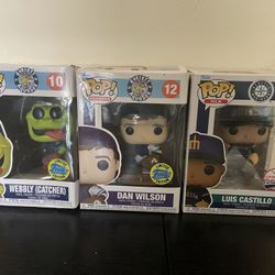 Seattle Mariner Funko pops