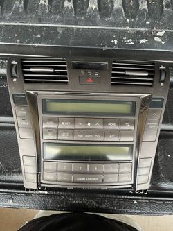 Lexus Radio Climate Control unit