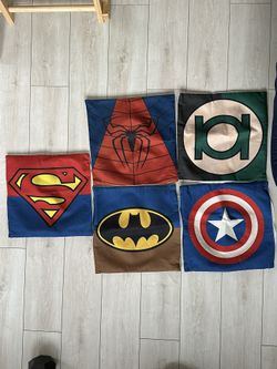 Superhero Pillow Covers