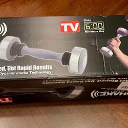 Men & Women Shake Weight Dumbbell 5 lbs With DVD 