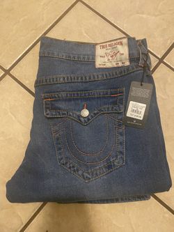 True Religion Ricky Relaxed Straight Jeans