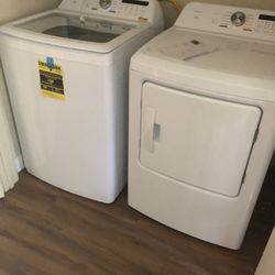 Insignia  Electric Washer And  GasDryer 