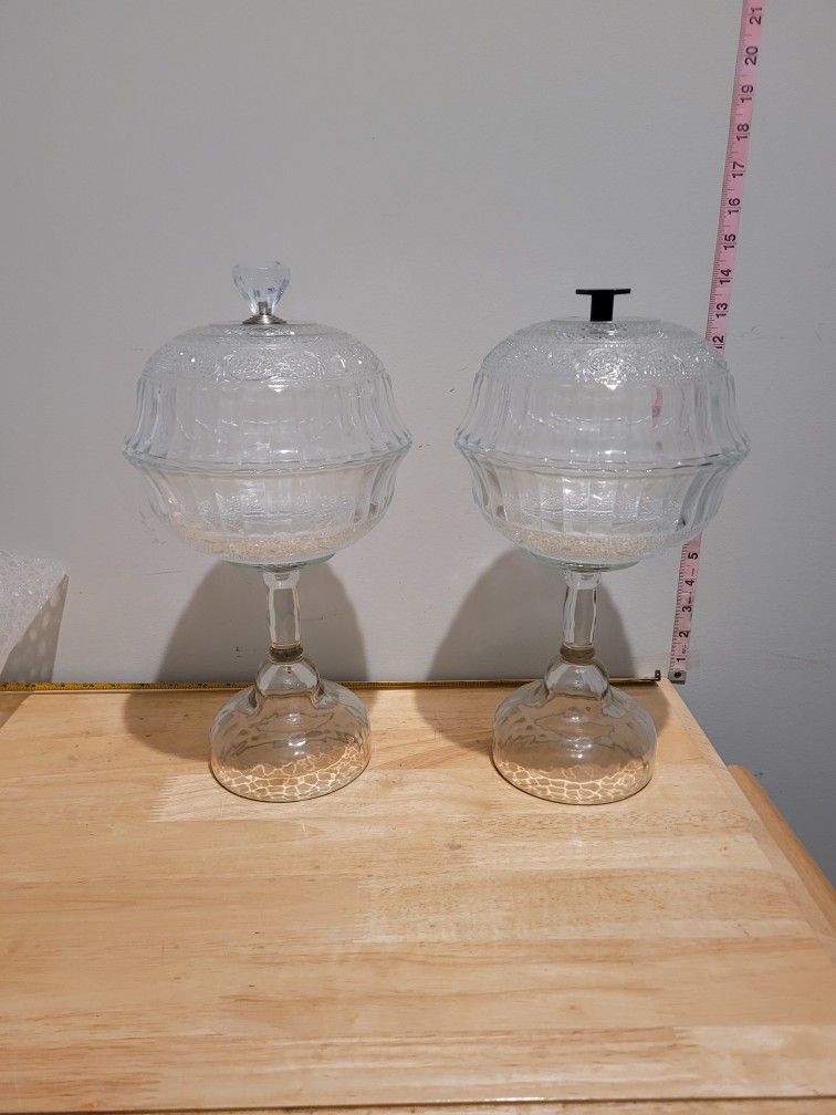 Glass Candy Jars