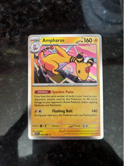 Pokeman Card Ampharos