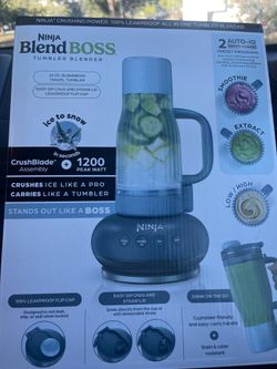 Ninja blend Boss tumbler blender