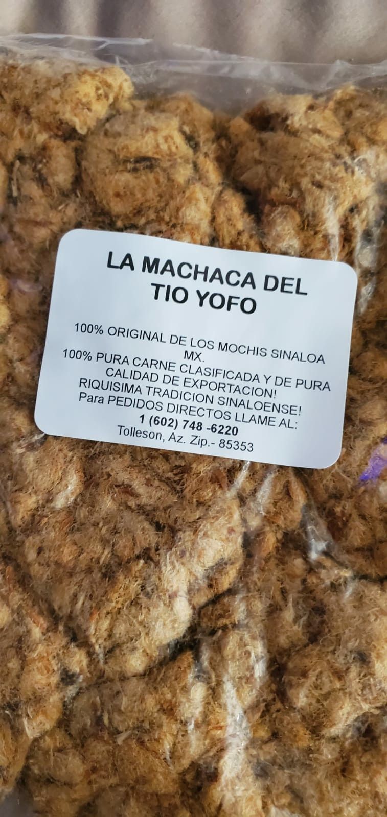 Machaca estilo Sinaloa