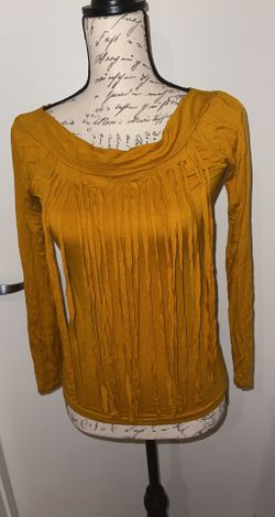 Top Chic Mustard Colored Top