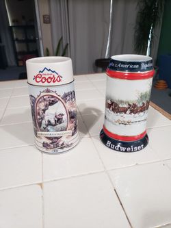 Vintage Beer Stein Mugs - $15 Each