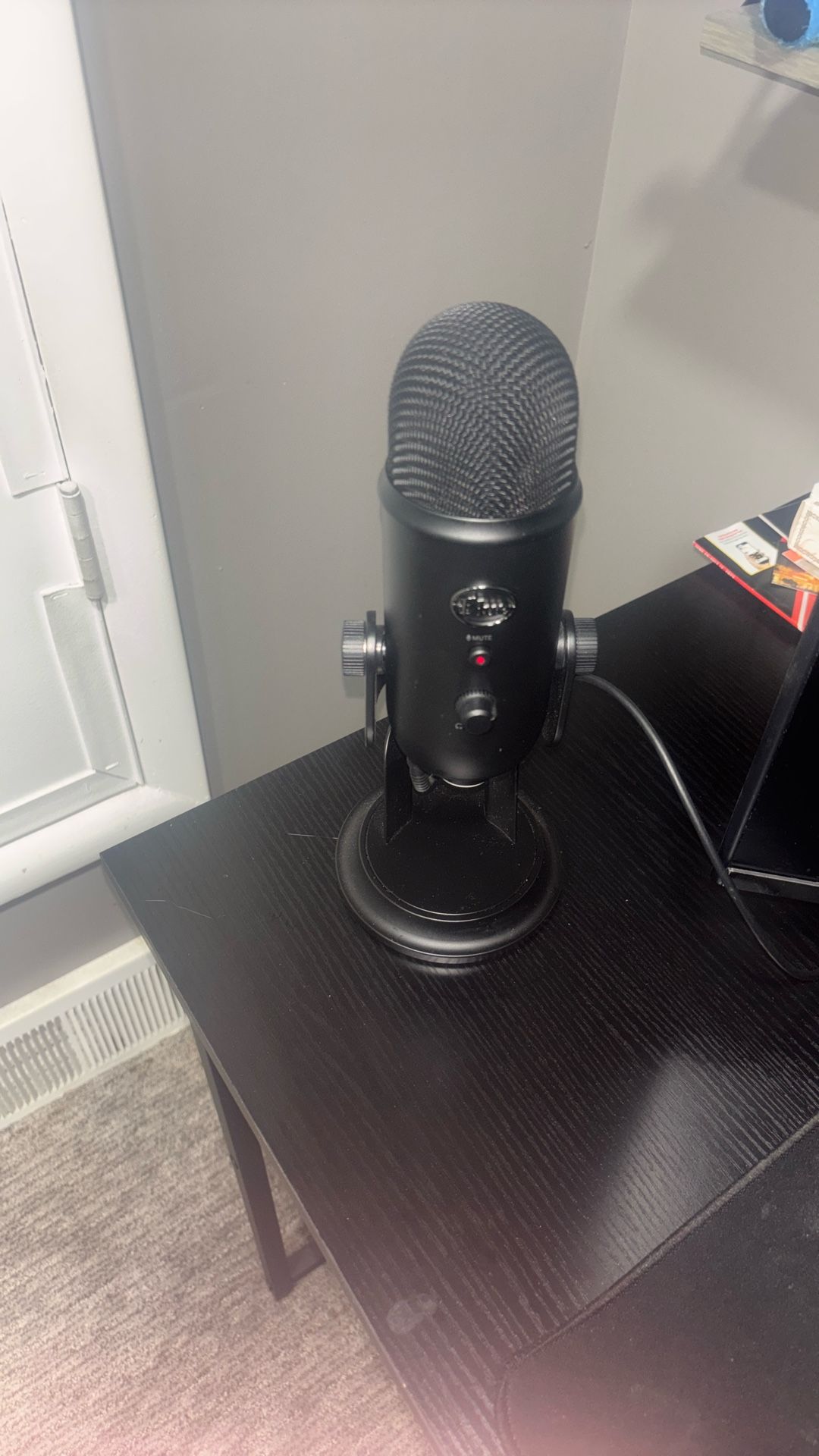 Blue yeti microphone