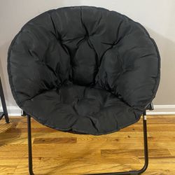 Adult Foldable Saucer Lounge Chair