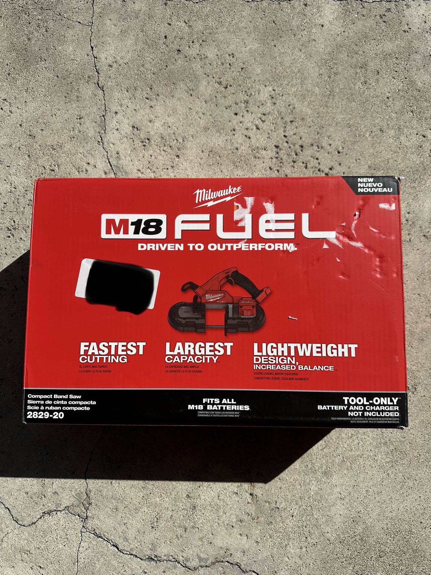Milwaukee M12 FUEL 12V Lithium-Ion Brushless Cordless 4-in-1 Installation 3/8 in. Drill Driver with 4 Tool Head (Tool-Only)
