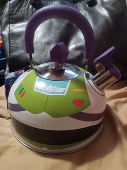 New pixar disney toy story tea kettle teapot of buzz lightyear