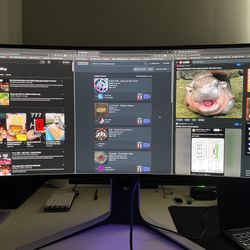 34" Curved Alienware Ultrawide Monitor