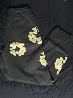 Denim Tears Navy Blue Sweatpants