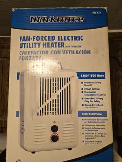 WorkForce Fan-Forced Electric Utility Heater