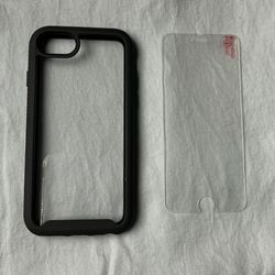 iPhone 7/8 Military -grade Cover with Screen Protection 