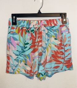 Multicolor Blue Shorts